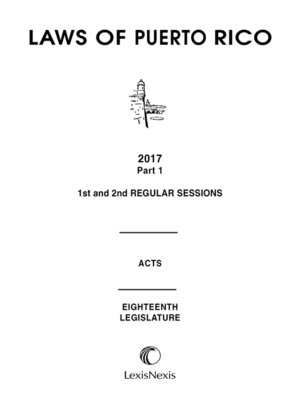 cover image of Laws of Puerto Rico